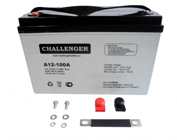 Аккумуляторная батарея Challenger A12-100 - фото 3