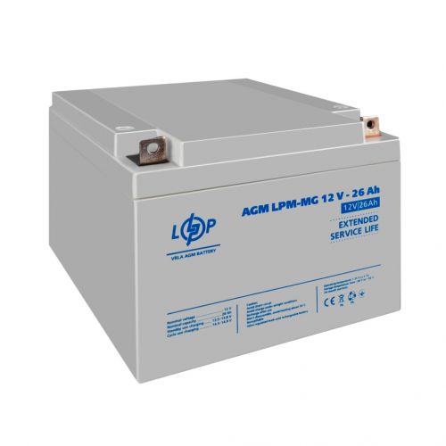 Акумуляторна батарея LogicPower LPM-MG 26 - фото 5