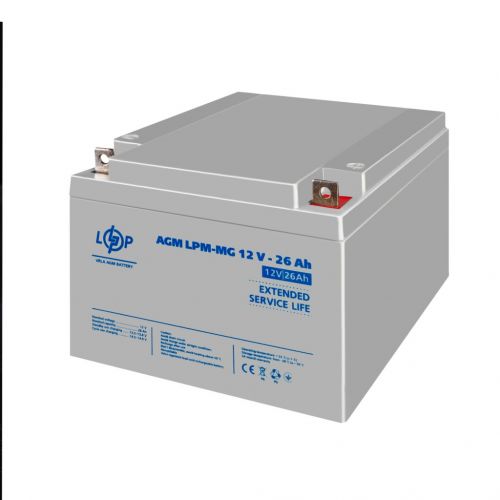 Акумуляторна батарея LogicPower LPM-MG 26 - фото 3