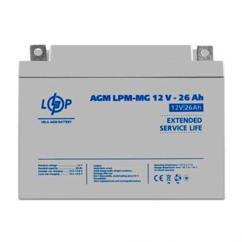 Акумуляторна батарея LogicPower LPM-MG 26 - фото 1