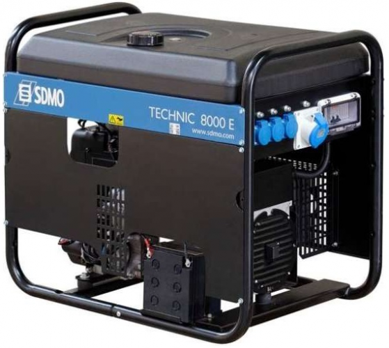 Генератор бензиновый SDMO Technic 8000 E - фото 1