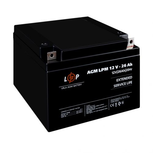 Аккумуляторная батарея LogicPower  LPM12-26 Ah - фото 5