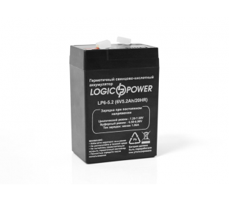 Акумуляторна батарея LogicPower LPM6-5.2 AH