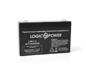 Аккумуляторная батарея LogicPower LPM6-7.2 AH