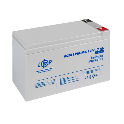 Аккумуляторная батарея  LogicPower LPM-MG 12V 7AH - фото 4
