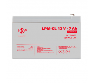 Аккумуляторная батарея LogicPower  LPM-GL 12V - 7AH