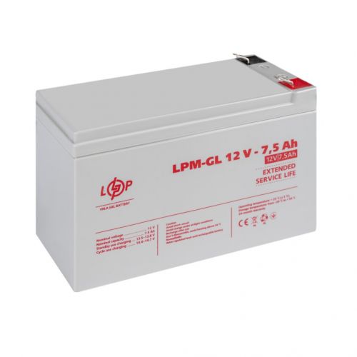 Аккумуляторная батарея LogicPower LPM-GL 12V 7,5AH - фото 5