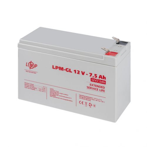 Аккумуляторная батарея LogicPower LPM-GL 12V 7,5AH - фото 4