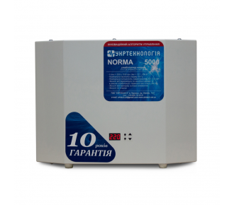 Стабилизатор напряжения Укртехнология НСН-5000 Norma-N (HV)