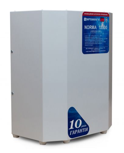 Стабилизатор напряжения Укртехнология НСН-12000 Norma-N (HV) - фото 3