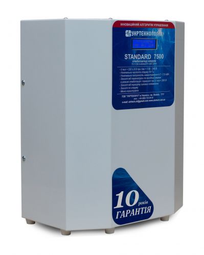 Стабілізатор напруги Укртехнологія НСН 7500 Standard (HV) - фото 3