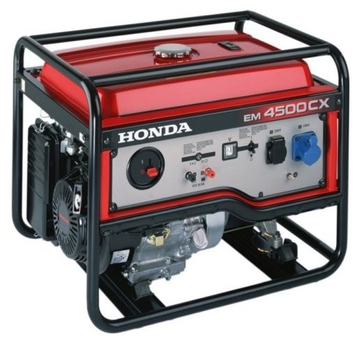 Генератор бензиновый Honda EM 4500 CXS GW (без ручек и колес) - фото 1