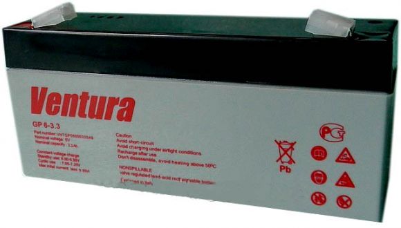 Аккумуляторная батарея Ventura GP 6-3,3 - фото 1