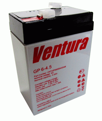 Акумуляторна батарея Ventura GP 6-4,5 - фото 1