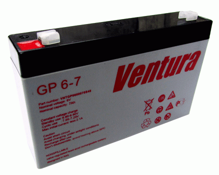 Аккумуляторная батарея Ventura GP 6-7 - фото 1