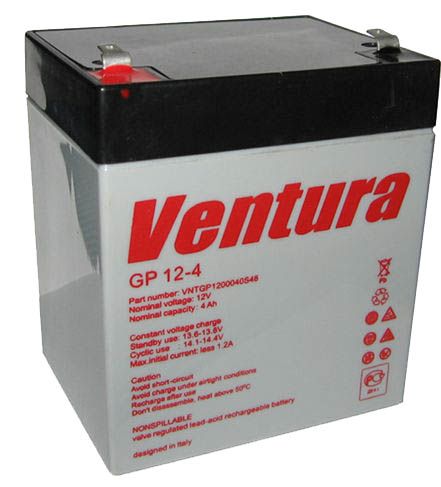 Аккумуляторная батарея Ventura GP 12-4 - фото 1