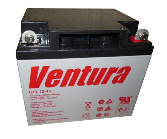 Аккумуляторная батарея Ventura GPL 12-45 - фото 1