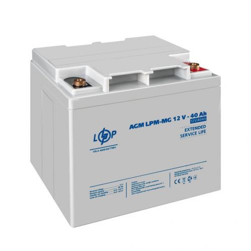 Аккумуляторная батарея LogicPower LPM-MG 12V 40AH - фото 3