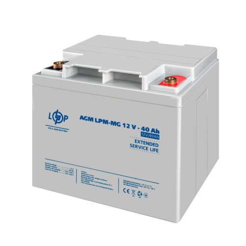Аккумуляторная батарея LogicPower LPM-MG 12V 40AH - фото 2