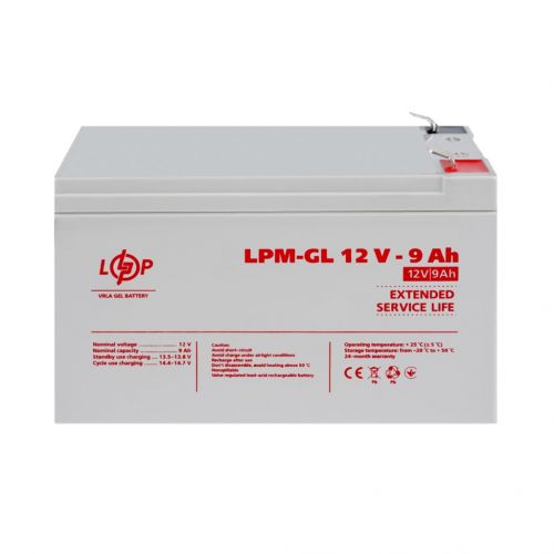 Аккумуляторная батарея LogicPower LPM-GL 12 - 9 AH - фото 2