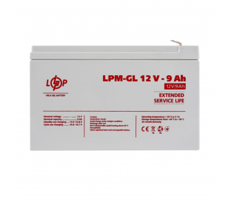 Акумуляторна батарея LogicPower LPM-GL 12 - 9 AH