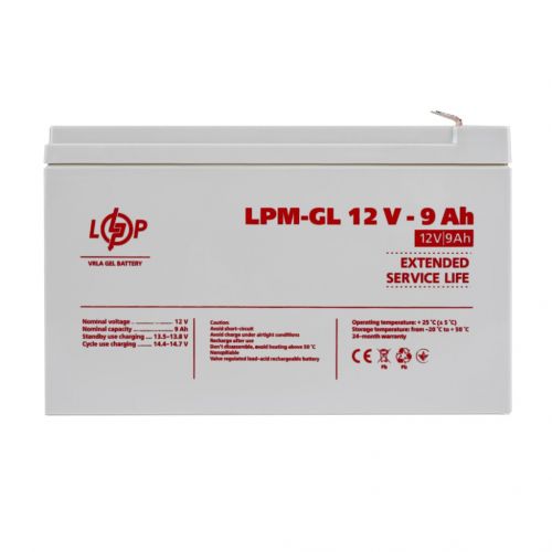 Аккумуляторная батарея LogicPower LPM-GL 12 - 9 AH - фото 1