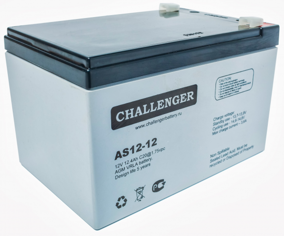 Аккумуляторная батарея Challenger AS12-12 - фото 1