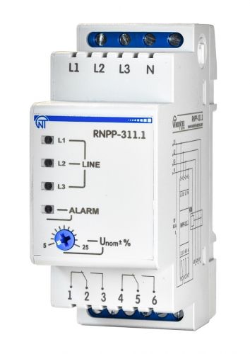 Реле напряжения Новатек RNPP-311.1 (NTRNP3111) - фото 1