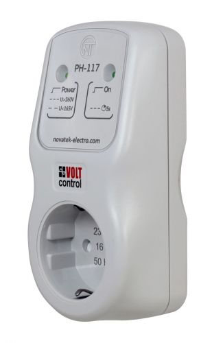 Реле напряжения Новатек Volt Control РН-117 (NTRN11700) - фото 1