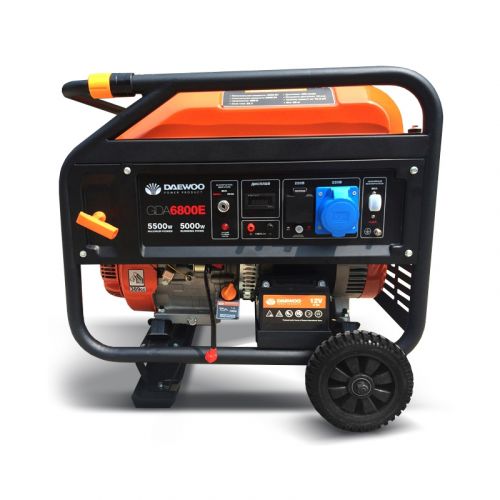 Генератор бензиновый Daewoo GDA 6800E - фото 1