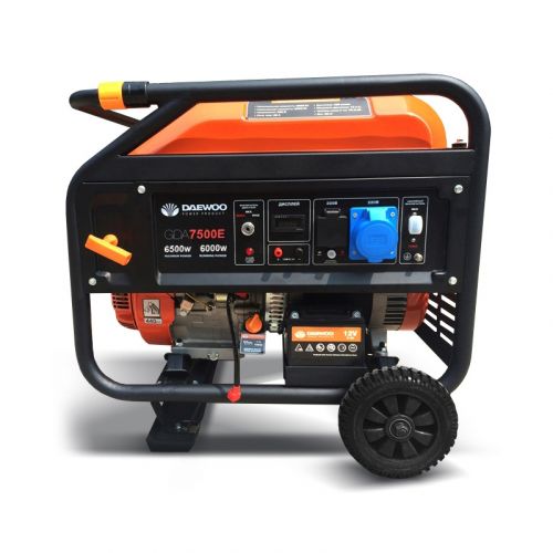 Генератор бензиновый Daewoo GDA 7500E - фото 1