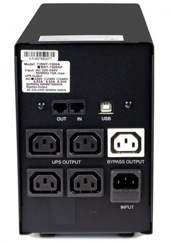 ИБП Powercom BNT-1500AP (00210150) - фото 4