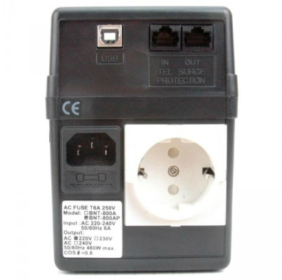 ИБП Powercom BNT-800AP Schuko USB (00210152) - фото 2