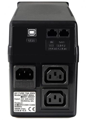 ИБП Powercom BNT-800AP USB - фото 3