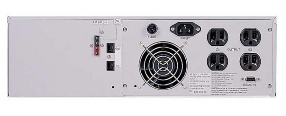 ИБП Powercom SMK-1000A-LCD-RM - фото 2