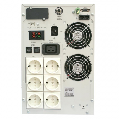 ИБП Powercom VGD-2000 - фото 2