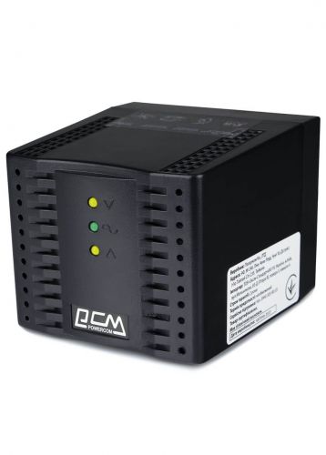 Стабилизатор напряжения Powercom TCA-1200 Black (00240013) - фото 3