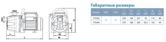 Насос поверхностный Aquatica XKJ1100i (775344) - фото 4