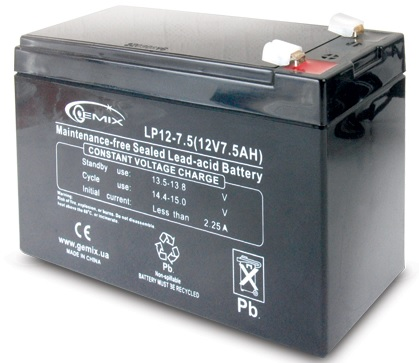 Аккумуляторная батарея Gemix LP12-7.5 - фото 1