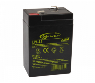 Аккумуляторная батарея Gemix LP6-4.5 (00340003)