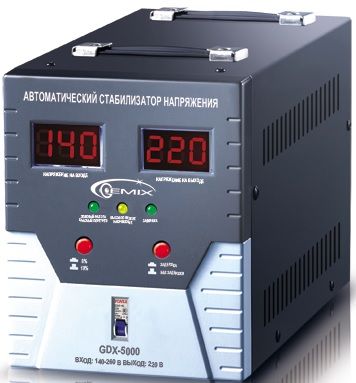 Стабилизатор напряжения Gemix GDX-5000 (07500006) - фото 1