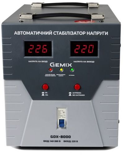 Стабилизатор напряжения Gemix GDX-8000 (07500007) - фото 2