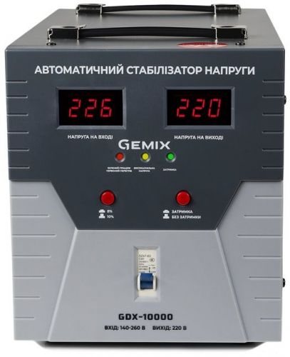 Стабилизатор напряжения Gemix GDX-10000 (07500008) - фото 2
