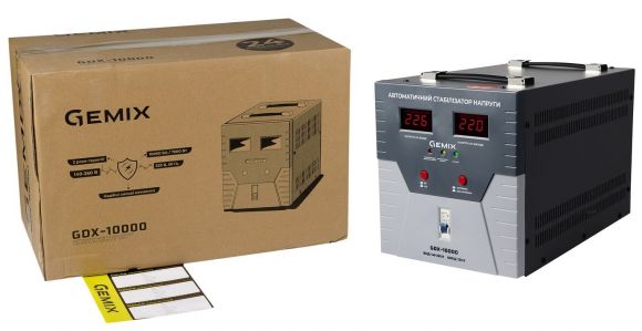 Стабилизатор напряжения Gemix GDX-10000 (07500008) - фото 5