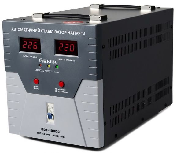 Стабилизатор напряжения Gemix GDX-10000 (07500008) - фото 1