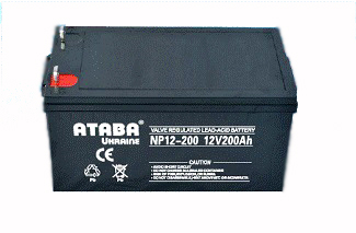 Аккумулятор ATABA 12V200AH - фото 1