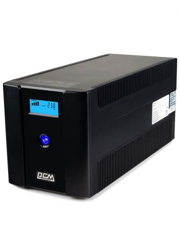 ИБП Powercom RPT-1500AP LCD Schuko (00210225) - фото 2