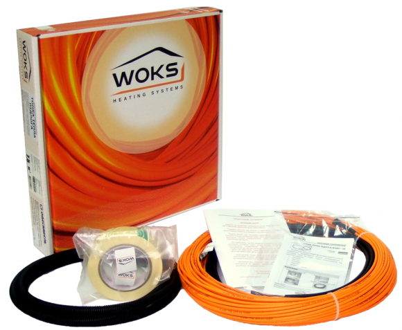 Нагревательный кабель Woks-10, 10-150 - фото 1