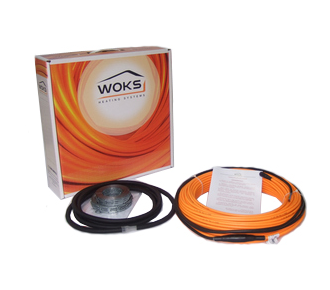 Нагревательный кабель Woks-17, 17-135