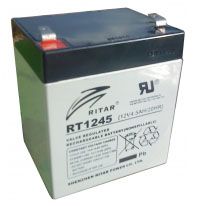 Аккумуляторная батарея RITAR RT1245, 12V 4.5Ah (2972) - фото 1